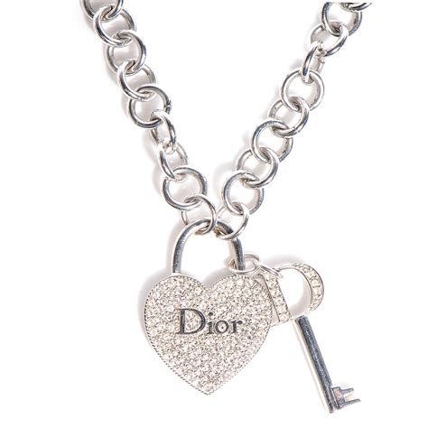 men's dior necklace|christian dior heart necklace.